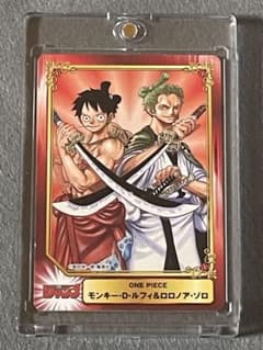ワンピース 集英社コミックフェスティバル 特典カード　ルフィ　ゾロ ワンピース 集英社コミックフェスティバル 特典カード ルフィ ゾロ