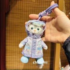 上海ディズニー新作 レインコート ジェラトーニぬいぐるみキーチェーン