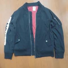 VISION STREET WEAR ブラックジャケット Lサイズのサムネイル