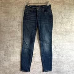 Lucky Brand スキニーデニム ミッドライズ ジーンズ 濃紺 美脚