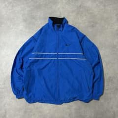 90s古着NIKEナイキナイロンジャケットAGASSI刺繍スウッシュロゴ37のサムネイル