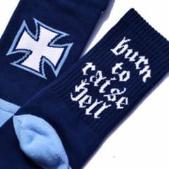 新品 SSC 春の新作 Burn to raise hell socksのサムネイル