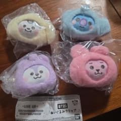 BT21 ぬいぐるみクリップ 4個セットのサムネイル