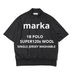 美品 marka 1B POLO WOOL WASHABLE ポロ サイズ2 美品 marka 1B POLO WOOL WASHABLE ポロ サイズ2 - メルカリ