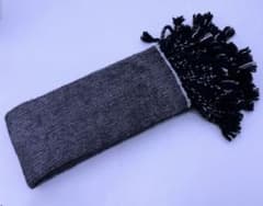 CTHY HIGHEND YAK WOOL FRINGE STOLE（GRAY）のサムネイル