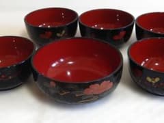 あると便利　中碗と多用どんぶり　合わせて6個のサムネイル