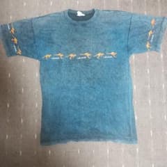 Australia カンガルー柄 ケミカルウォッシュ Tシャツのサムネイル