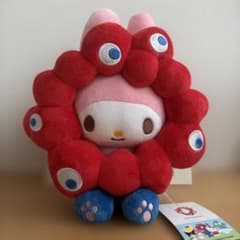 ミャクミャク×サンリオコラボ ぬいぐるみ マイメロディMサイズのサムネイル