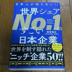 【美品・中古】世界シェアNo.1の日本企業のサムネイル