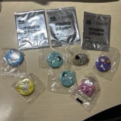 くら寿司 スヌーピー缶バッジ ステッカー セットのサムネイル