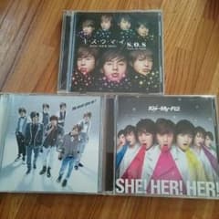 初回盤 Kis-My-Ft2シングル3セットのサムネイル