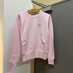 新品Acne Studios ピンク クルーネック トレーナー XXS - メルカリ