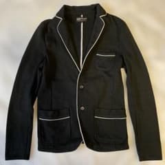 BEAMS パイピング ブレザー ジャケット ブラック Sサイズのサムネイル