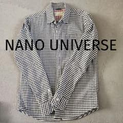 NANO UNIVERSE 長袖シャツ ギンガムチェック（Sサイズ）のサムネイル