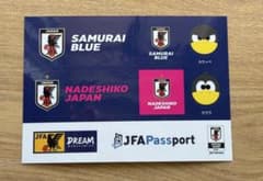 JFA サッカー日本代表 ステッカーセットのサムネイル