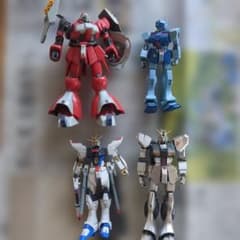ガンプラジャンク　HGジム　5体セット 大量！！】HGUC ジム｜ジャンク屋れっどまんさんのガンプラ作品