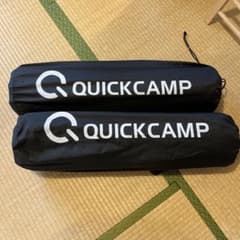 最終！QUICKCAMP イフレーターマット　グレー　5cm シングル2個セットのサムネイル