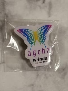 h*読様 w-inds. メモリアルピンバッジ　ageha w-inds. メモリアルピンバッジ ageha - メルカリ