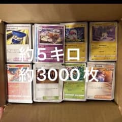 ポケモンカード 約3000枚 約5キロ 大量 ノーマル まとめ売り 引退品