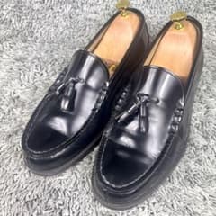 極美品✨HARUTA ハルタタッセルローファー 907 黒 27 本革 レザー 極美品✨HARUTA ハルタタッセルローファー 907 黒 27 本革 レザー