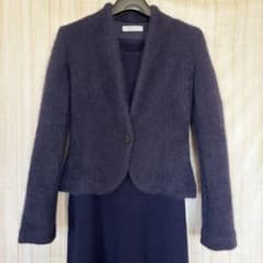 DAMA collection シャギーニット セットアップ ネイビーサイズS