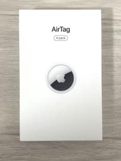 【最終値下げ】新品未開封　Apple AirTag 本体 4個入りのサムネイル