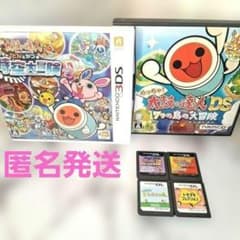 太鼓の達人　トモダチコレクション　　どうぶつの森　DSソフト　6点まとめ売り