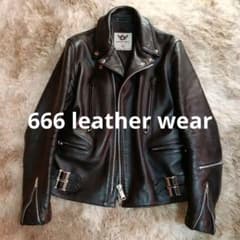 美品 666 ライダース LJM-1 白タグ 英国製 ALBERTジップ 36 - メルカリ