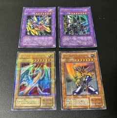 遊戯王OCG カード4枚セット 遊戯、海馬カード まとめ売りのサムネイル