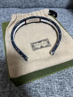 GUCCI カチューシャ　デニム生地のサムネイル