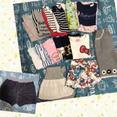女の子　90センチ　半袖　ワンピース　パンツ　キュロットのサムネイル