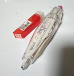 修正ペン クリア・ピンク・レッド - メルカリ