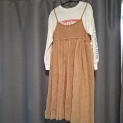 DENIM DUNGAREE ワンピース 140のサムネイル