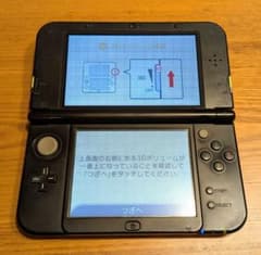 【ソフト3本付】Newニンテンドー3DS LL ライム×ブラック【動作確認済】