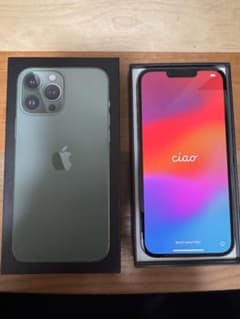 iPhone 13 Pro Max アルパイングリーン 256 GB SIMフ…のサムネイル