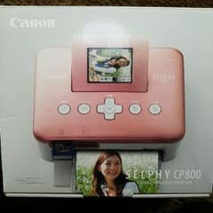 未使用　キャノン　セルフィー　canon selphy cp800のサムネイル
