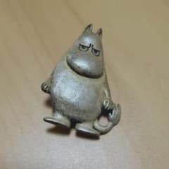 は*ろ様 アングリームーミン ブローチ シルバーカラーのサムネイル