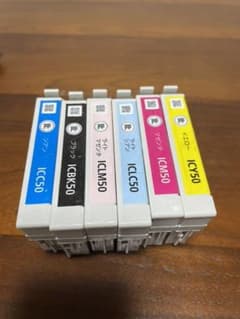EPSON純正インク50番　6色セットのサムネイル