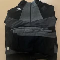 hummel ヒュンメル ジャージ 上下セット ブラック グレーツエーゲン金沢 hummel ヒュンメル ジャージ 上下セット ブラック グレーツエーゲン