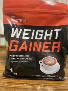 THE PROTEIN WEIGHT GAINER 1kg ココア風味のサムネイル