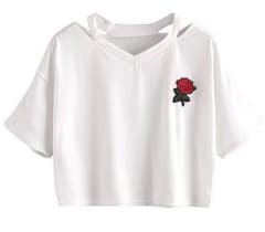 Tシャツ ショート丈 日韓風のサムネイル