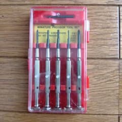 ミニチュア精密工具セット