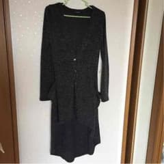 ロングカーディガン  グレーのサムネイル