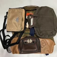 Fishing gear bulk sale, mountain stream fishing, two-layer backpack, bag, case, mini crampons