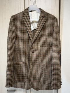 BEAMS＋ ハリスツイード テーラードジャケット XL ガンクラブチェック BEAMS＋ ハリスツイード テーラードジャケット XL ガンクラブチェック