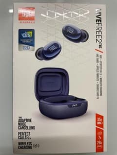 JBL LIVE FREE 2 完全ワイヤレスイヤホン ブルー　新品・未開封品のサムネイル