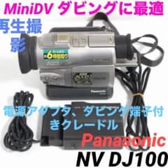 パナソニック デジタルビデオカメラ miniDV NV-DJ100 動作品☆Panasonic NV-DJ100 MiniDv ビデオカメラ 929 - メルカリ