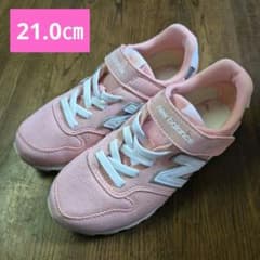 New Balance キッズスニーカー 21.0cm ピンクのサムネイル