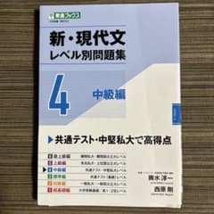 新・現代文レベル別問題集④ 中級編のサムネイル