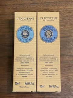 【新品•未使用】ロクシタン シアハンドクリーム 30ｍl 2本セットのサムネイル